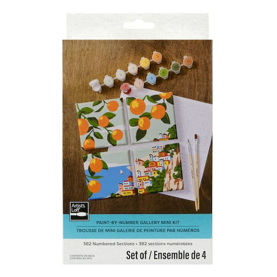 Coastal Paint-by-Number Gallery Mini Kit by Artist's Loft™